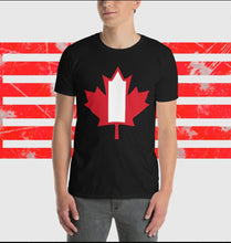 Load image into Gallery viewer, Support Canada! (2 designs!) Keep those elbows up and wear it proudly, everybody! Super-soft T-shirt!