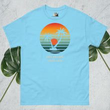 Load image into Gallery viewer, SUNSETS! Less filling and zero dineros! Chill and enjoy wherever you are! Unisex classic tee